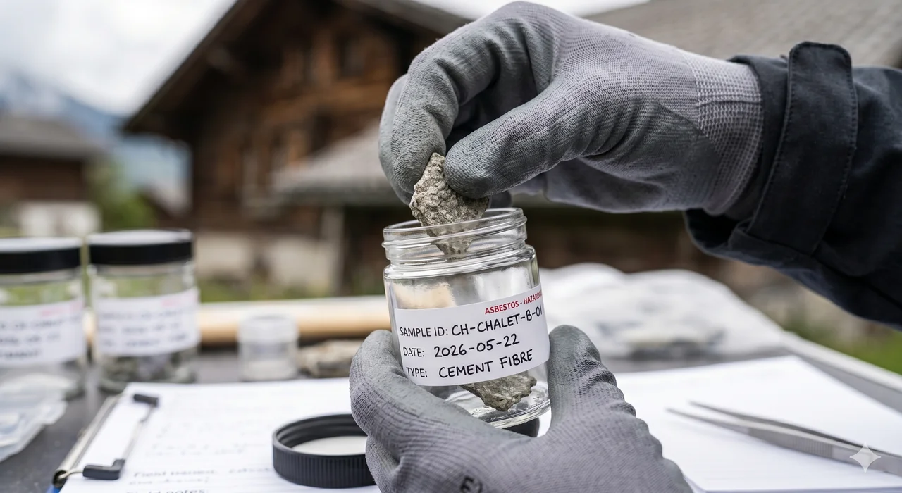Asbest Test Schweiz: So lassen Sie Materialien analysieren – Kosten, Ablauf, Labors
